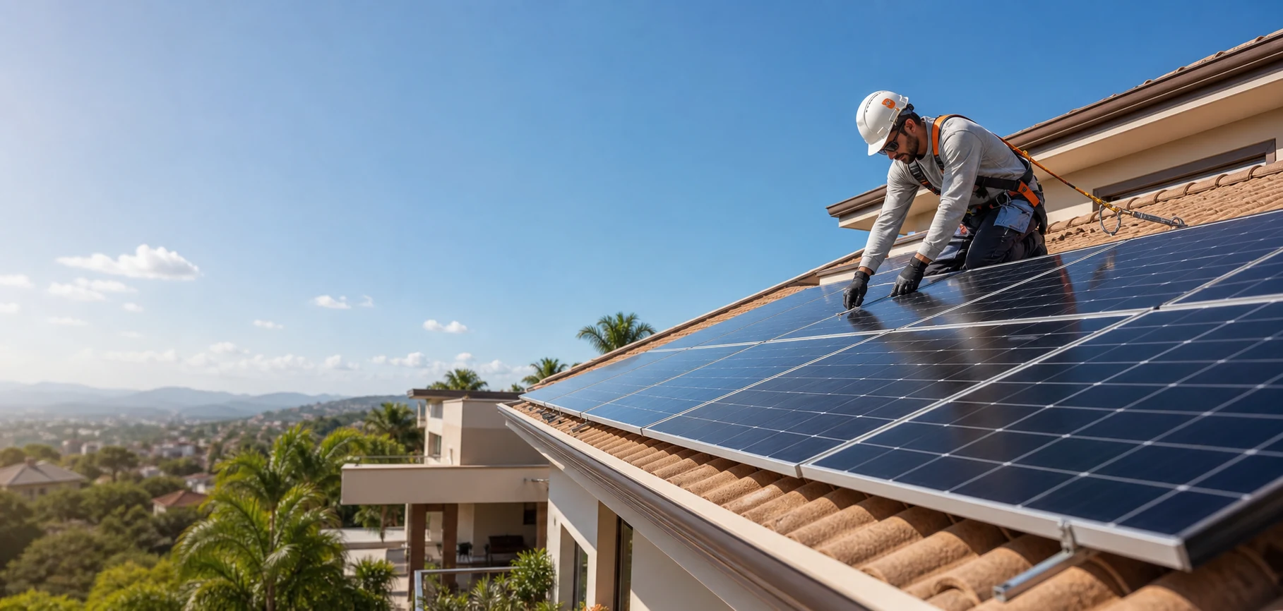 Instalação sistema solar